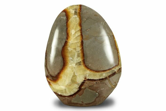 Free-Standing, Polished Septarian - Madagascar #247550